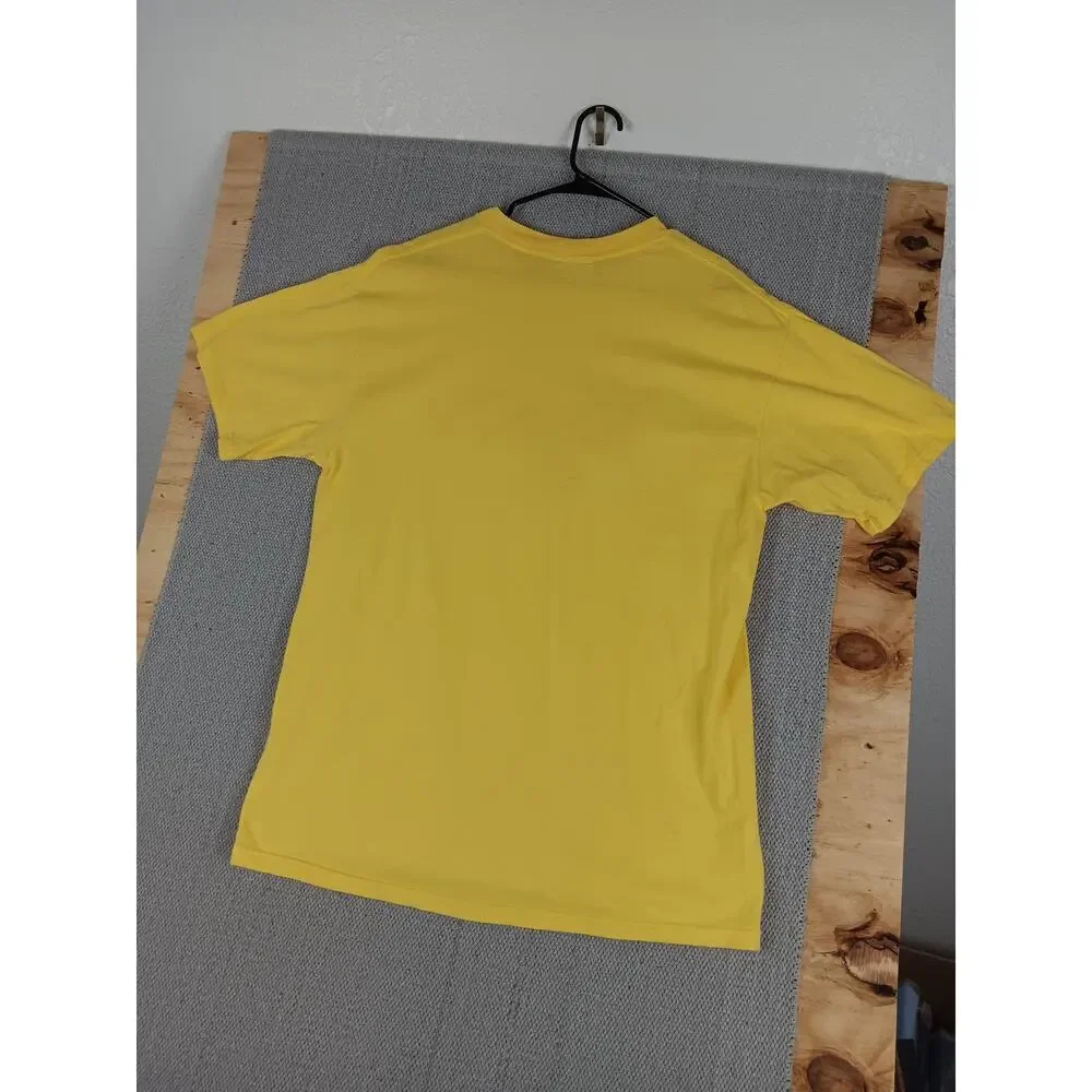 Cheek-O Sportswear Tee Womens‎ XL Yellow Embroidered Fish Go For It! USA Made - Picture 7 of 11